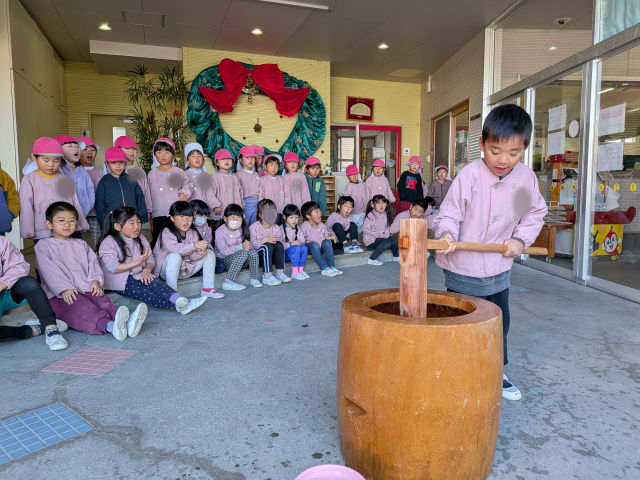 もちつき会をしました